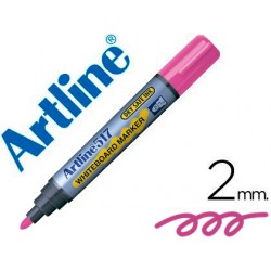 Rotulador artline pizarra ek-517 rosa -punta redonda 2 mm