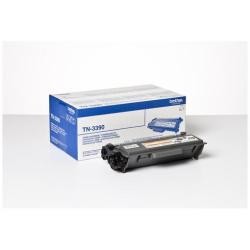 Toner brother tn 3390 para hl-6180 dw negro 12000 pag