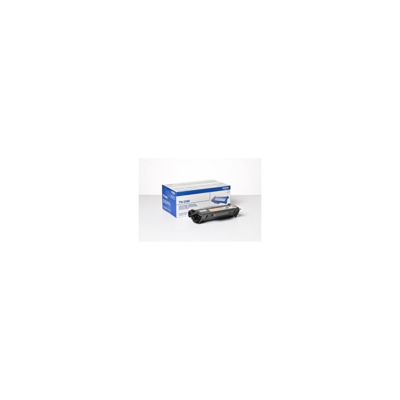 Toner brother tn 3390 para hl-6180 dw negro 12000 pag