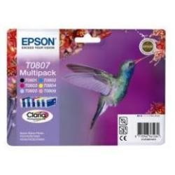 Ink-jet epson t0807 stylus photo r265 / 285 pack multicolor