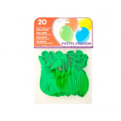 Globos verde pistacho bolsa de 20 unidades 58721-20016