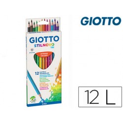 Lapices de colores giotto stilnovo tri caja de 12 colores