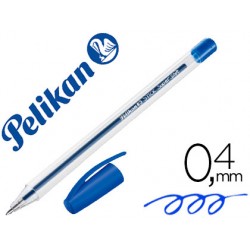 Boligrafo pelikan stick super soft azul 152144-601467