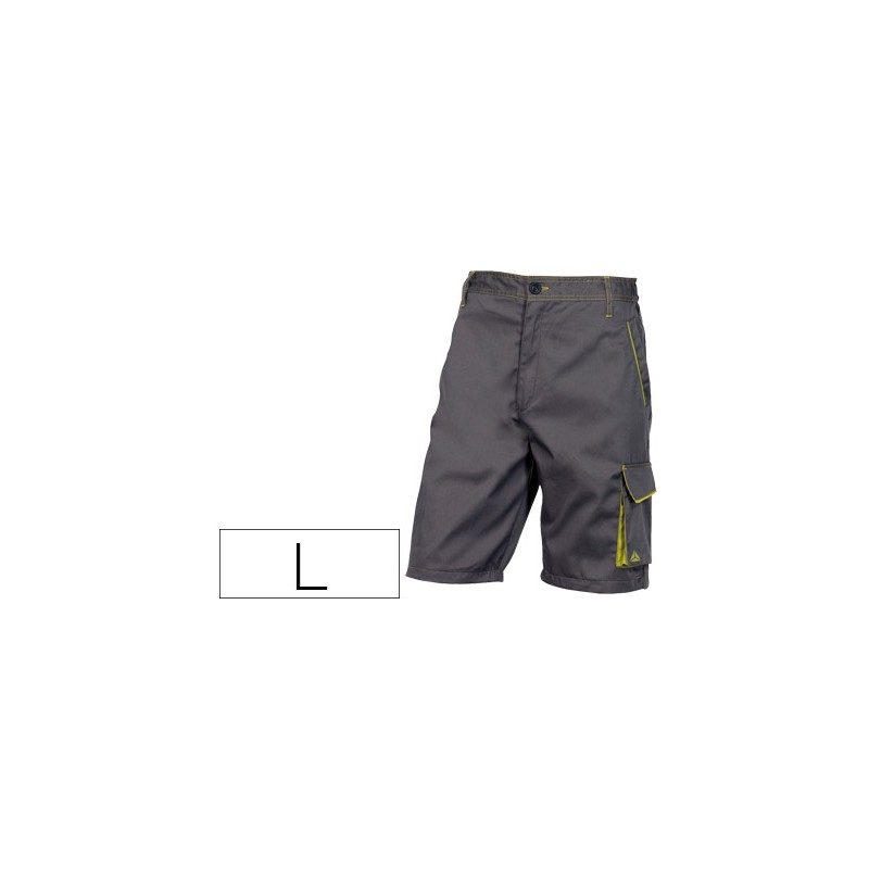 Pantalon de trabajo deltaplus bermuda cintura ajustable 5