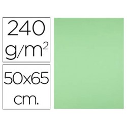 Cartulina liderpapel 50x65 cm 240g/m2 verde pistacho 43474-CX41