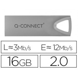 Memoria usb q-connect flash premium 16 gb 2.0 150862-KF11479