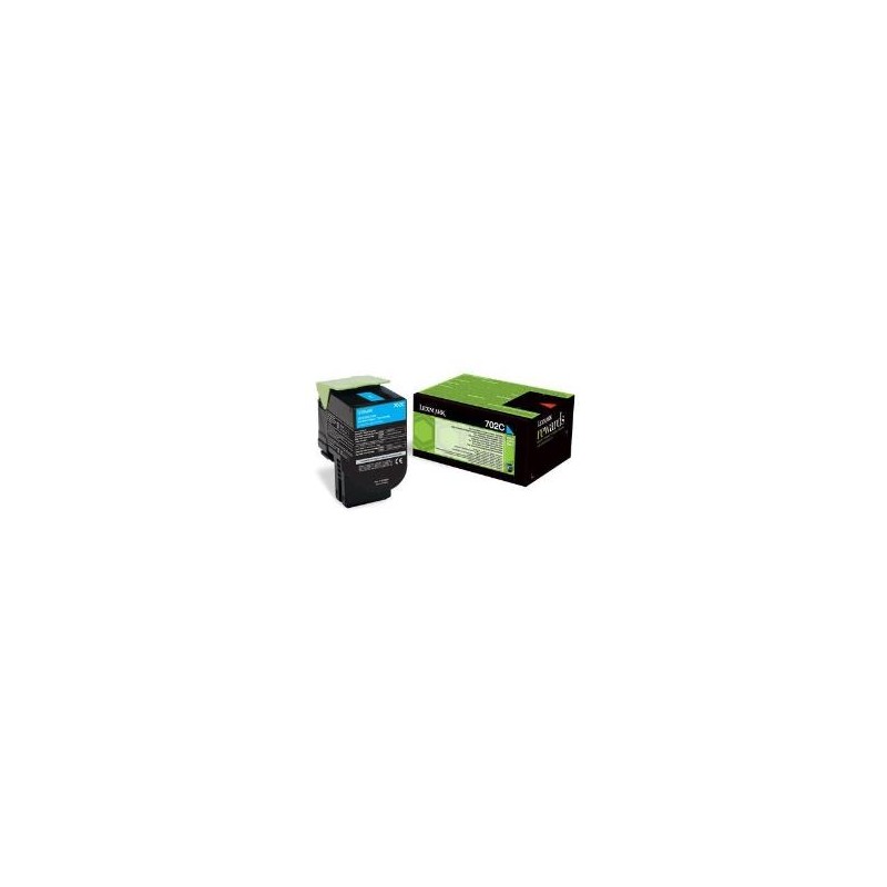 Toner lexmark cian retornable 1000 pag ms310d/410d