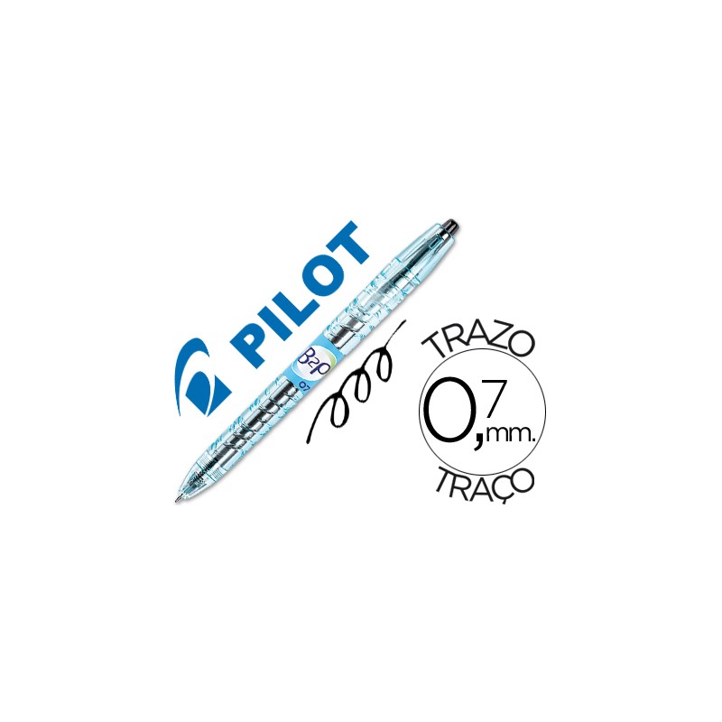 Boligrafo pilot gel b2p negro 46040-NB2PN