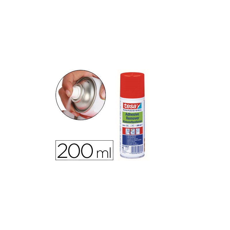 Limpiador de pegamento tesa en spray 72133-60042