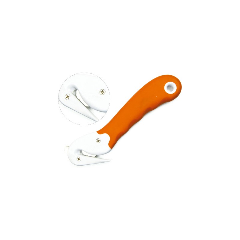 Cutter q-connect combi de seguridad sx782n-1 con cuchilla fija