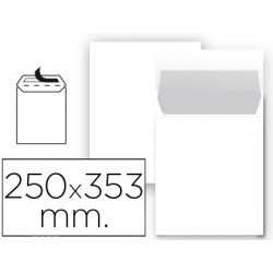 Sobre liderpapel bolsa n 10 blanco folio prolongado 250x353 mm