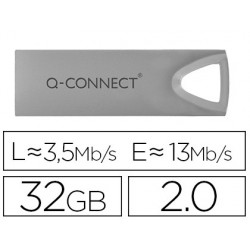 Memoria usb q-connect flash premium 32 gb 2.0 150863-KF11480