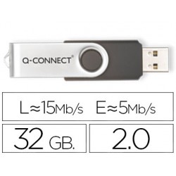 Memoria usb q-connect flash 32 gb 2.0 54638-KF76970
