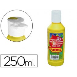 Tempera liquida jovi escolar 250 ml amarillo 51920-50202