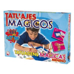 Juego de mesa falomir tatuajes magicos infantil 75428-11531