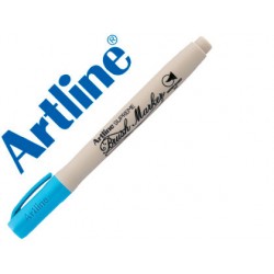 Rotulador artline supreme brush pintura base de agua punta tipo