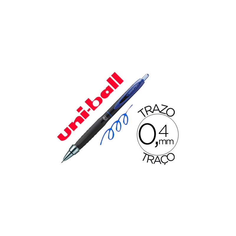 Boligrafo uni-ball roller umn-307 retractil 0,7 mm tinta gel