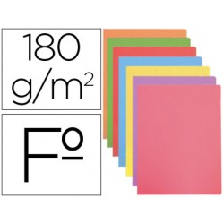 Subcarpeta cartulina gio folio colores pasteles surtidos 180