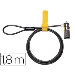 Cable de seguridad para portatil kensington microsaver con