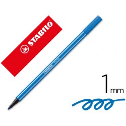 Rotulador stabilo acuarelable pen 68 azul marino ultramar 1 mm