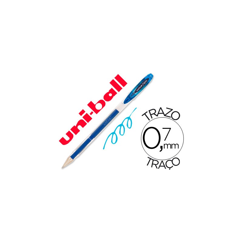 Boligrafo uni-ball roller um-120 signo 0,7 mm tinta gel color