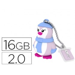 Memoria usb emtec flash 16 gb 2.0 pinguino 154057-E144270