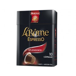 Cafe marcilla l arome espresso splendente fuerza 7 caja de 10