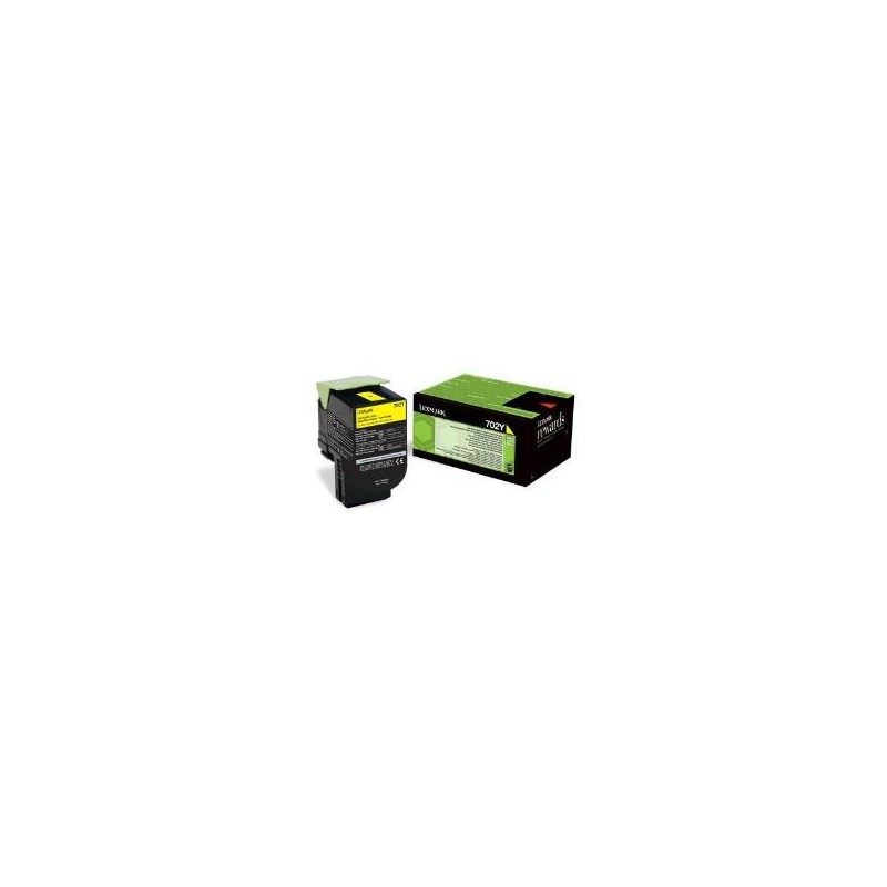 Toner lexmark amarillo retornable 1000 pag ms310d/410d