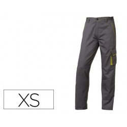 Pantalon de trabajo deltaplus cintura ajustable 5 bolsillos