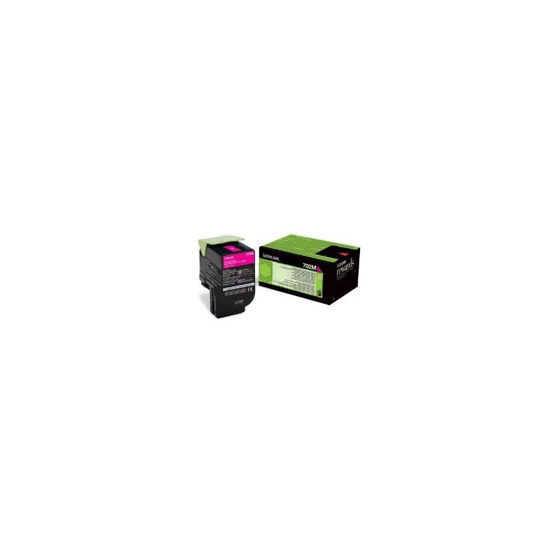 Toner lexmark magenta retornable 1000 pag ms310d/410d