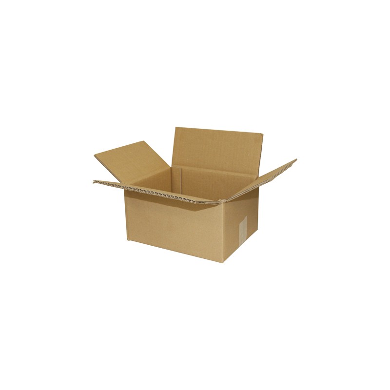 Caja para embalar q-connect us os varios carton doble canal marron 172x217x110 mm
