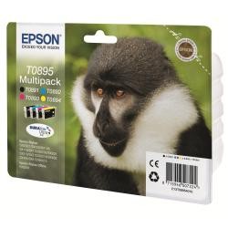 Ink-jet epson t0895 multipack stylus s21/ sx100/sx105/ sx115/sx215/sx218/ sx400/sx40/ sx415 bx300 negro