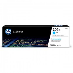 Toner hp 205a laserjet m154a / 154nw / mfp m180n / 181fw cian 900 paginas