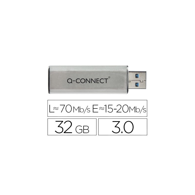 Memoria usb q-connect flash 32 gb 3.0