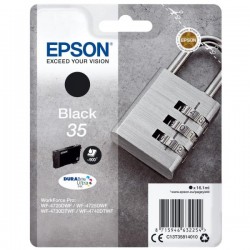 Ink-jet epson 35 t3581 pro wf-4720dwf / 4725dwf / 4730dtwf / 4740dtwf negro 900 paginas