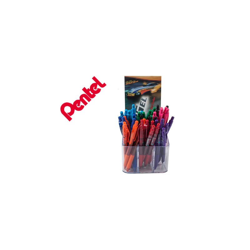 Roller pentel energel 107 retractil 0,7 mm colores surtidos