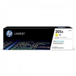 Toner hp 205a laserjet m154a / 154nw / mfp m180n / 181fw amarillo 900 paginas