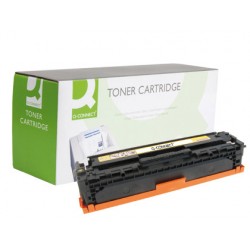 Toner q-connect compatible hp cb542a color laser jet 1215/1515/1518 amarillo -1.400pag-