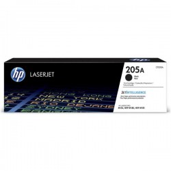 Toner hp 205a laserjet m 154a / 154nw / mfp m180n / 181fw negro 1100 paginas