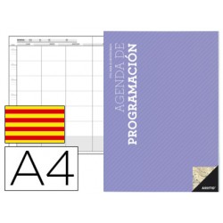 Agenda de programacion additio a4 plan mensual y programacion semanal del curso en catalan