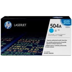 Toner hp laserjet color cp3525 cian 7.000 pag