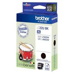 Ink-jet brother lc22ubk xl dcp-j785dw / dcp-j785dwxl / mfc-j985dw / mfc-j985dw negro 2.400 pag