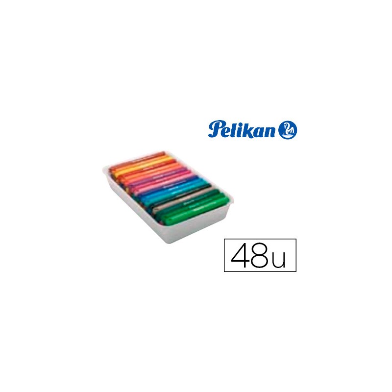 Rotulador pelikan colorado pen maxi caja de 48 colores