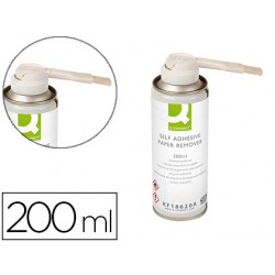Limpiador de pegamento q-connect para etiqueta adhesiva 200ml