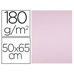 Cartulina liderpapel 50x65 cm 180g/m2 rosa paquete de 25