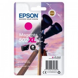 Ink-jet epson 502 xl expression home xp 5100 / 5105 workforce wf 2860 / 2860dwf magenta 470 paginas