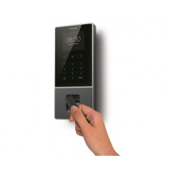 Controlador de presencia safescan timemoto tm-626 con codigo pin tarjeta rfid o huella hasta 200 usuarios