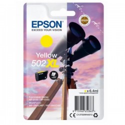 Ink-jet epson 502 xl expression home xp 5100 / 5105 workforce wf 2860 / 2860dwf amarillo 470 paginas