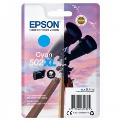 Ink-jet epson 502 xl expression home xp 5100 / 5105 workforce wf 2860 / 2860dwf cian 470 paginas