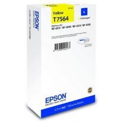 Ink-jet epson t7564 wf-8090 / 8510 / 8590 amarillo 1500 paginas